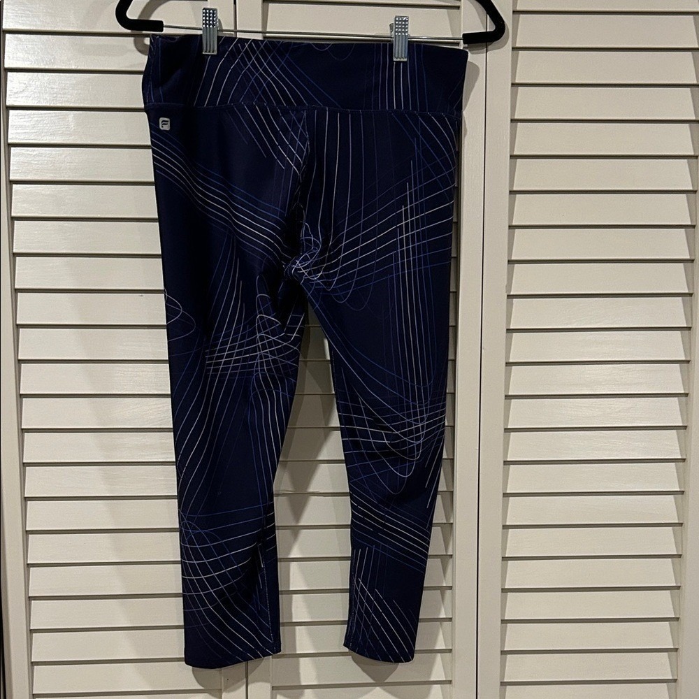 Fabletics Purple Athletic Leggings Size L - Picture 4 of 4